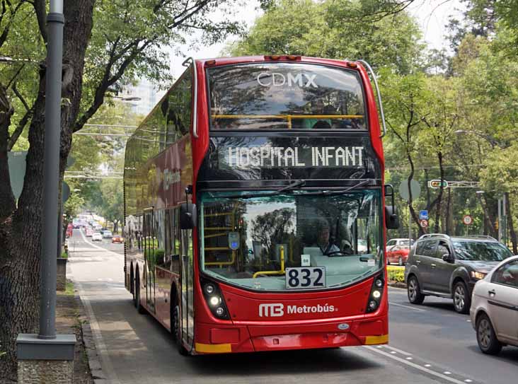 MB Metrobus Alexander Dennis Enviro500MMC 832